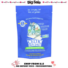 Fine Ground Celtic Sea Salt - Vital Mineral Blend - 1/4 lb Resealable Bag