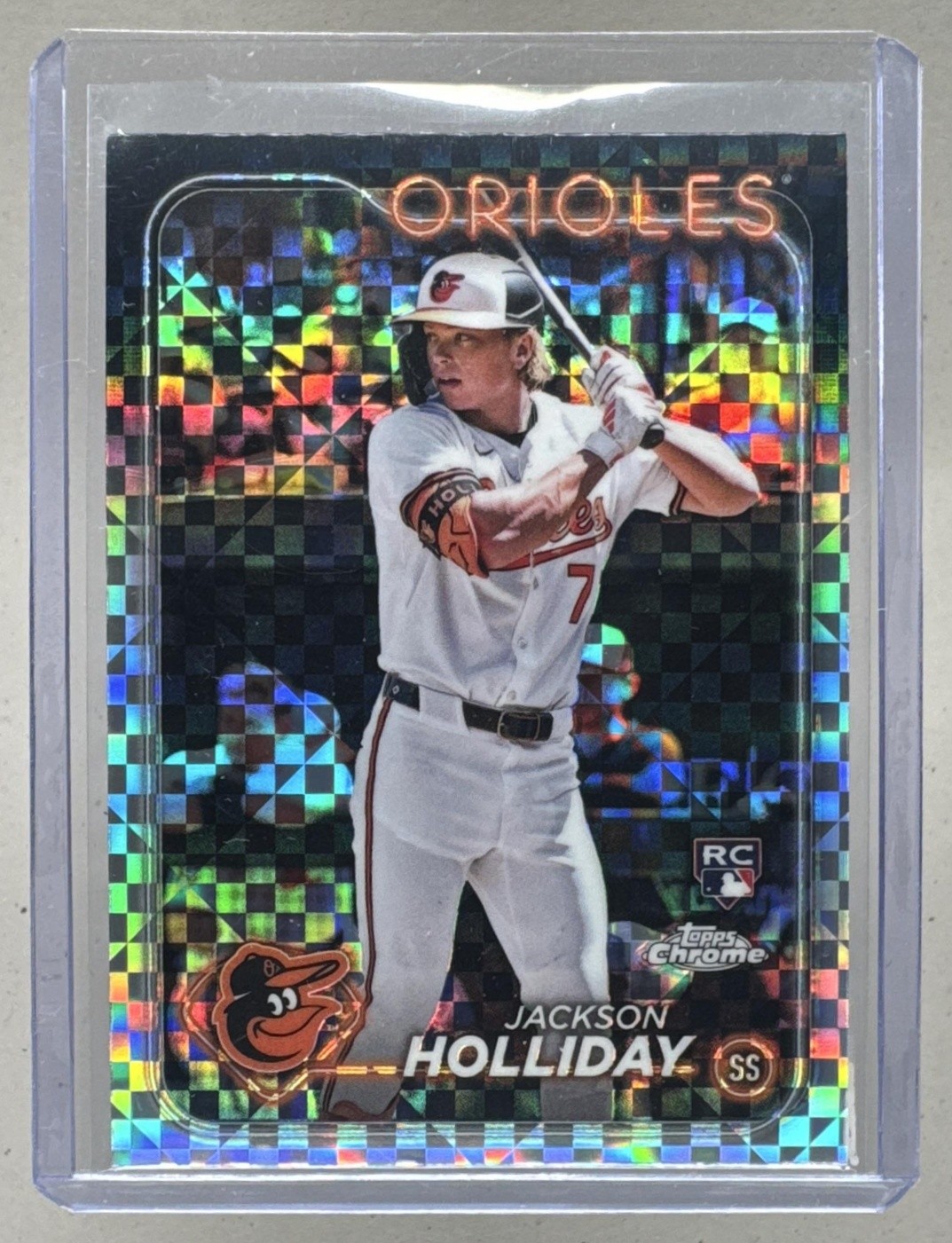 Jackson Holliday 2024 Topps Chrome #88 X Fractor Rookie RC
