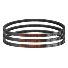 3 Pcs AX26 Rubber V-Belt, Cogged V Belt 1/2" Width x 26" Inside Circumference