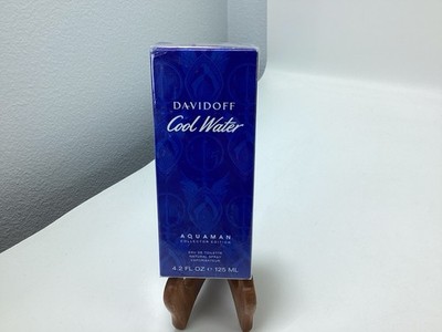 Cool Water Aquaman By Davidoff Eau De Toilette Spray 4.2 oz/125 ml NIB Sealed