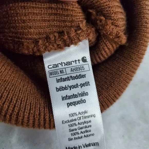 Gorro Carhartt para niños pequeños - marrón Foto 4 de 4