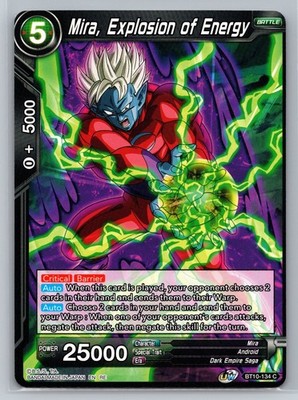 DBS Mira Explosion of Energy BT10-134 C Dragon Ball Super EN