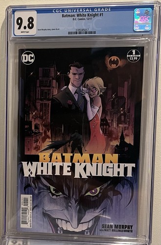 batman white knight 1 cgc 9.8