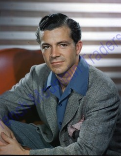8x10 Dana Andrews Nice Color Transparency 5633