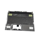 New Black Palmrest Keyboard RGB White Backlit For Dell G15 5530 5531 5535 00144H