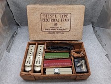 Vtg Louis Marx & Co. Diesel Type Electrical Tin Train Set 9554 Baltimore & Ohio