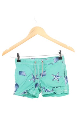 HACKETT LONDON Kinder Badeshorts Türkis Tiermotive Gr. 128 Polyester