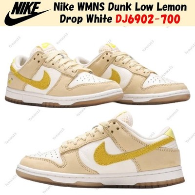 Nike WMNS Dunk Low Lemon Drop White DJ6902-700 Women's Size