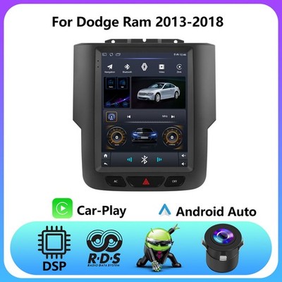 9.7'' FOR 2013-2018 DODGE RAM 1500 2500 3500 ANDROID 14 CARPLAY GPS RADIO STEREO