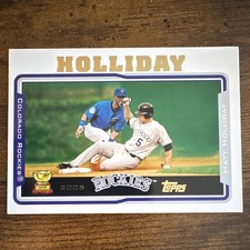 Topps 2005 Matt Holliday #136 All Star Rookie Colorado Rockies MLB Baseball Card. rookie card picture