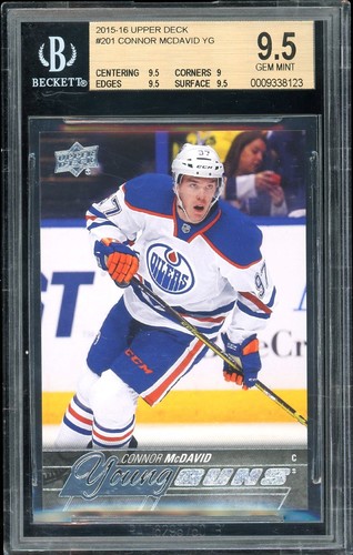 Connor McDavid #201 2015 Upper Deck card