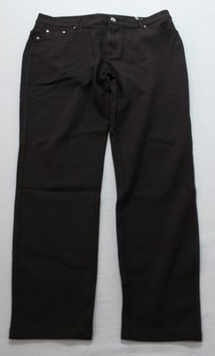 Gilipur Women's Straight Leg Ankle Length 5-Pocket Pants EH6 Brown Size 2XL NWT