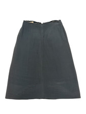 Marni Silk Raw Hem Midi Skirt IT38/US Small