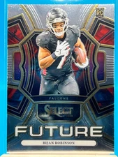 2023 Panini Select - Select Future Bijan Robinson #FUT-BRO (RC)