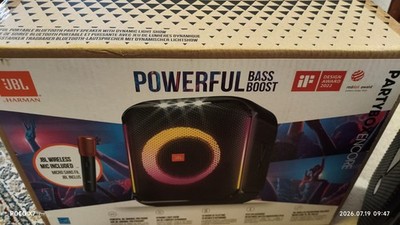 JBL Partybox Encore, Neuzustand,aus Sammlung,seltenst genutzt,m. Mikrofon & OVP