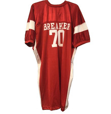 Champro Football Jersey 2XL Red White Breaker 70 Buck Buck 1974 New With Tags
