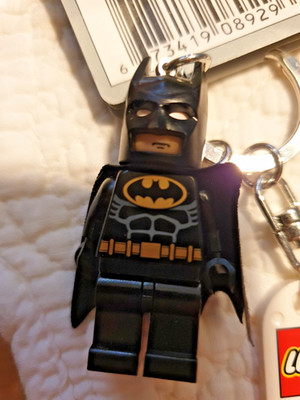 LEGO Batman 851686 Schlüsselanhänger BLACK SUIT - FIRST EDITION 2006 - Et.grau