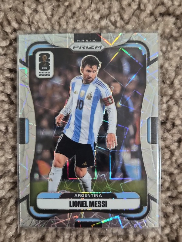 2026 Panini Prizm Fifa World Cup - Lionel Messi #10 Lazer Prizm