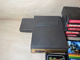 Mattel Intellivision Lot of 30 Games w/ Manuals Atlantis Star Wars UNTESTED