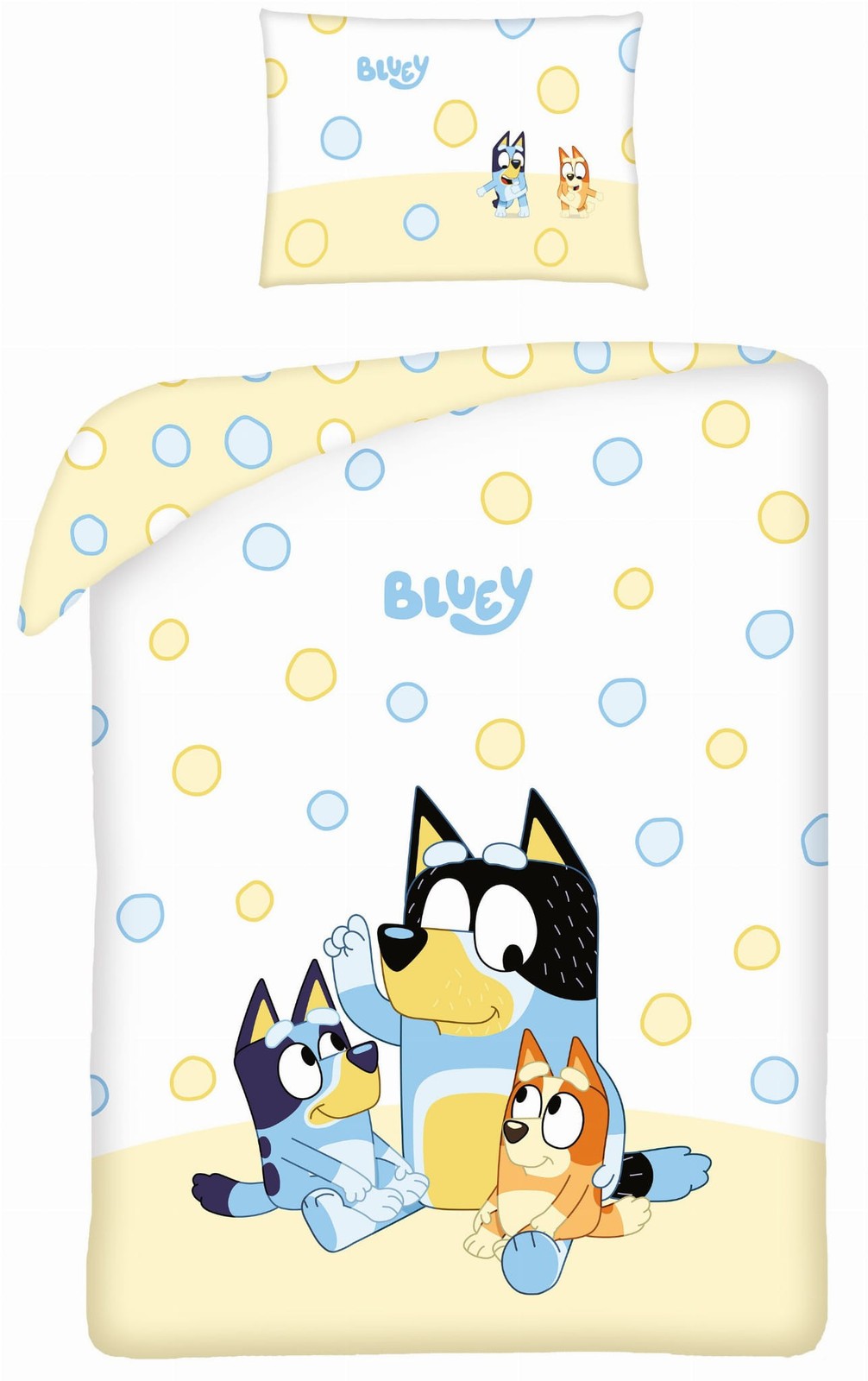 Голубой набор Bett Bettbezug Kind Mit Bingo Bandit 100x135 см Baumwolle 5890₽