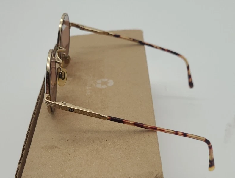 Gafas de sol redondas Vogue Florence VO3103 280 135 lentes marrones Italia Foto 3 de 4