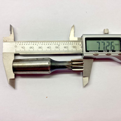 Zahnradformer Fräser 20DP 20pa 10 Zähne. Schafttyp von Tay Tools