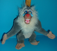 Vintage Rafiki Authentic Lion King Plush Mattel 1994 Disney 90s Vinyl Face