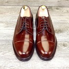 *NEW* $779 Caporicci Abrasivato 9 M Italian Patent Calfskin Tuxedo * new Trees — photo 2