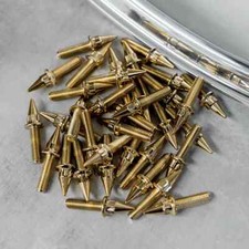 M7 24mm Gold Spiked 2pc 3pc Split Rim Assembly Bolts Bbs Rm Lm Oz Wheels Screws M7 24mm Gold Spiked 2pc 3pc Split Rim Assembly Bolts Bbs Rm Lm Oz Wheels Screws