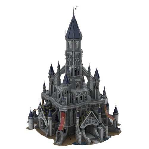 MOC: 161243 Hyrule Castle With Full Interior Modular Building 47821 Pieces - 第 1/10 張圖片