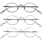 Titanium Frame Oval Eyeglass Frames