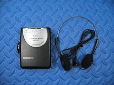 Magnavox AQ6560/17 Stereo Radio Cassette Player w/ Headphones