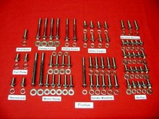 Pontiac Engine Bolts Kit 326 350 389 400 421 455 Polished Stainless Arp Grade 8