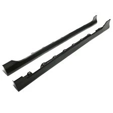 Add-on ABS Side Skirts Body Kit For Toyota Corolla 2003-2008 US Spec Black