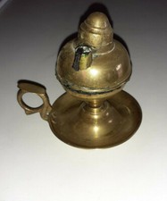 Antik Aladinlampe Öllampe edle Arbeit  massiv Messing eventuell Türkei