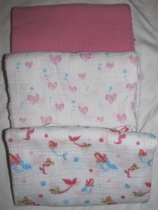 mermaid swaddle blanket