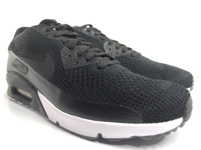 NIKE AIR MAX 90 ULTRA 2.0 FLYKNIT BLACK WHITE 875943 004 sz 11 | eBay