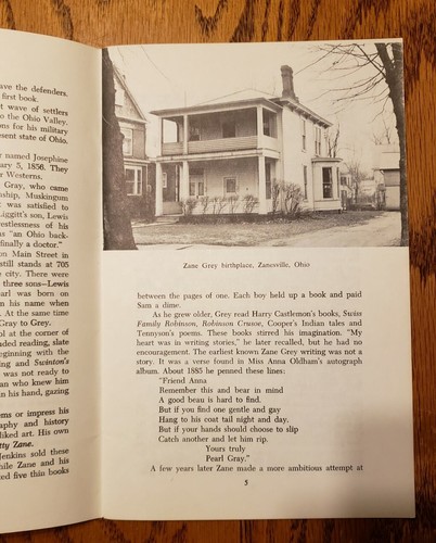 ZANE GREY BIOGRAPHY BY NORRIS F. SCHNEIDER 1967 THIRD PRINTING-PAPERBACK - Foto 4 di 8