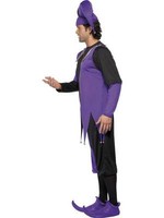Medieval Jester Costume, Fancy Dress, Medieval, Chest 38-40, Mens Medieval Jester Costume, Fancy Dress, Medieval, Chest 38-40, Mens