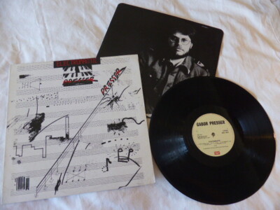 GABOR PRESSER - ELECTROMANTIC, EMI, 1982, EX /M-,UK ,LP