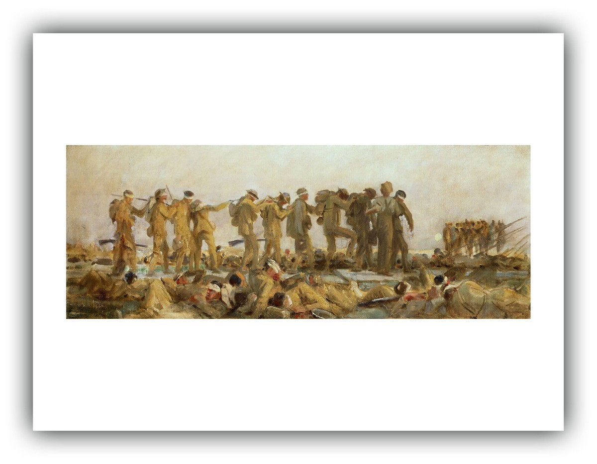 John Singer Sargent Fue Gaseado Lámina Artística De John Singer