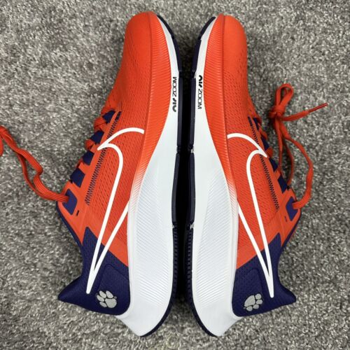 Nike Air Zoom Pegasus 38 Clemson Tigers NCAA Men Shoes Size 10 Orange DJ0819-800 - Picture 18 of 23