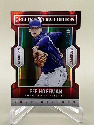 JEFF HOFFMAN 2014 Elite Extra Edition Prospect RED DIE-CUT ROOKIE #168/200 (#9)