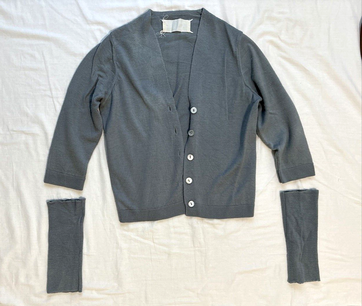 Rare Vintage 1990's Maison Martin Margiela Blue 3 Piece Rare Vintage 1990's Maison Martin Margiela Blue 3 Piece