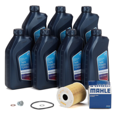 7L ORIGINAL 5W30 Motoröl + MAHLE Ölfilter für BMW E46 330d E39 525d 530d E38 M57