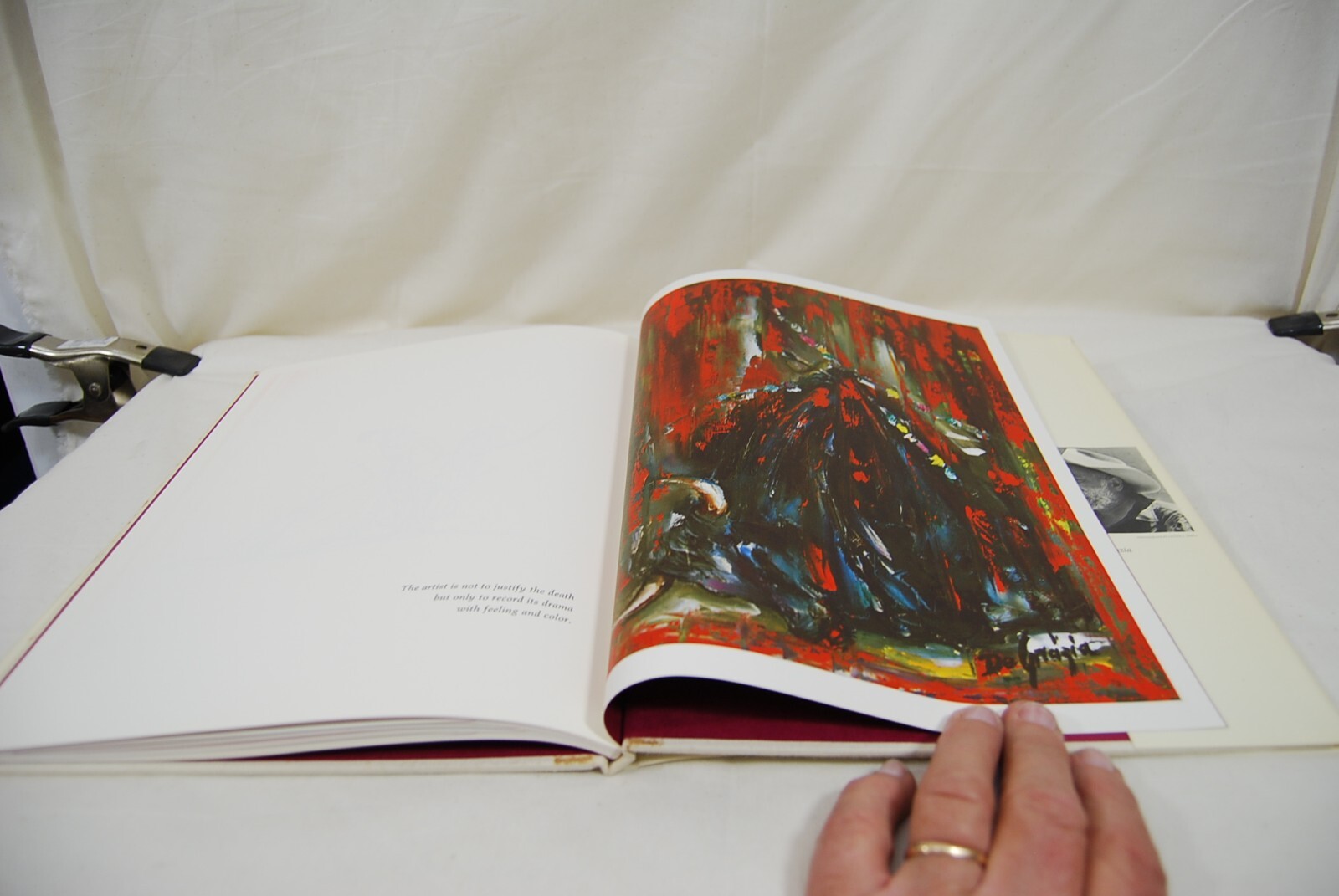 Signed TED DE GRAZIA 1967 AH HA TORO Book