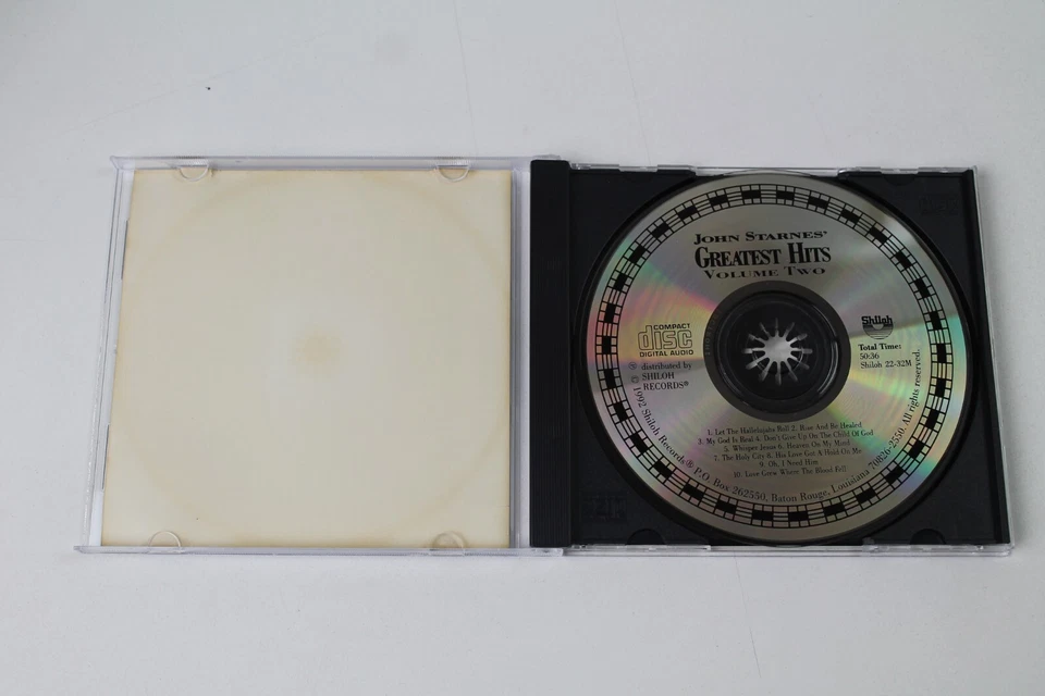 John Starnes Greatest Hits Volume 2 by John Starnes (CD, 1992) Foto 2 de 3
