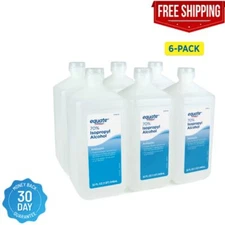 Equate 70% Isopropyl Alcohol Antiseptic Liquid, 6 PACK, (6 x 32 fl oz)