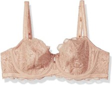 NWT Wacoal Women's Fire  Lace Underwire Bra, Mahogany Rose, 32D
