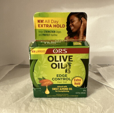 ORS Olive Oil Edge-Control Hair Gel-All Day Extra Hold 2.25 oz $9.99 Free Ship